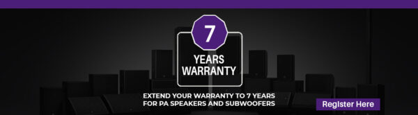 7 Year Warranty Web Banner | Yamaha SA