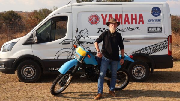 Old School Motorcycle Banner 10 | Yamaha SA